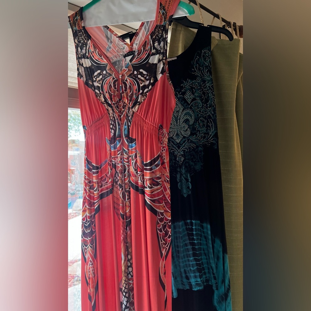 Elegant Multicolor Maxi Dresses